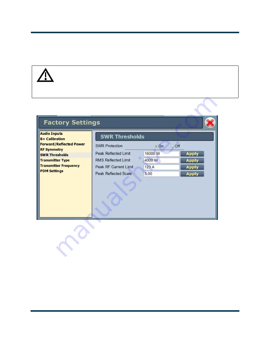 Nautel NX300 Operation And Maintenance Manual Download Page 130