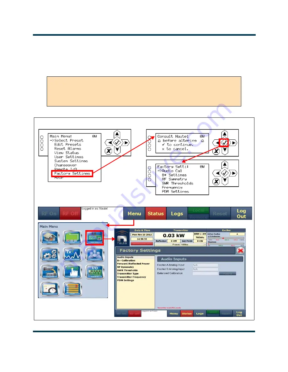 Nautel NX5 AM Operation & Maintenance Manual Download Page 167