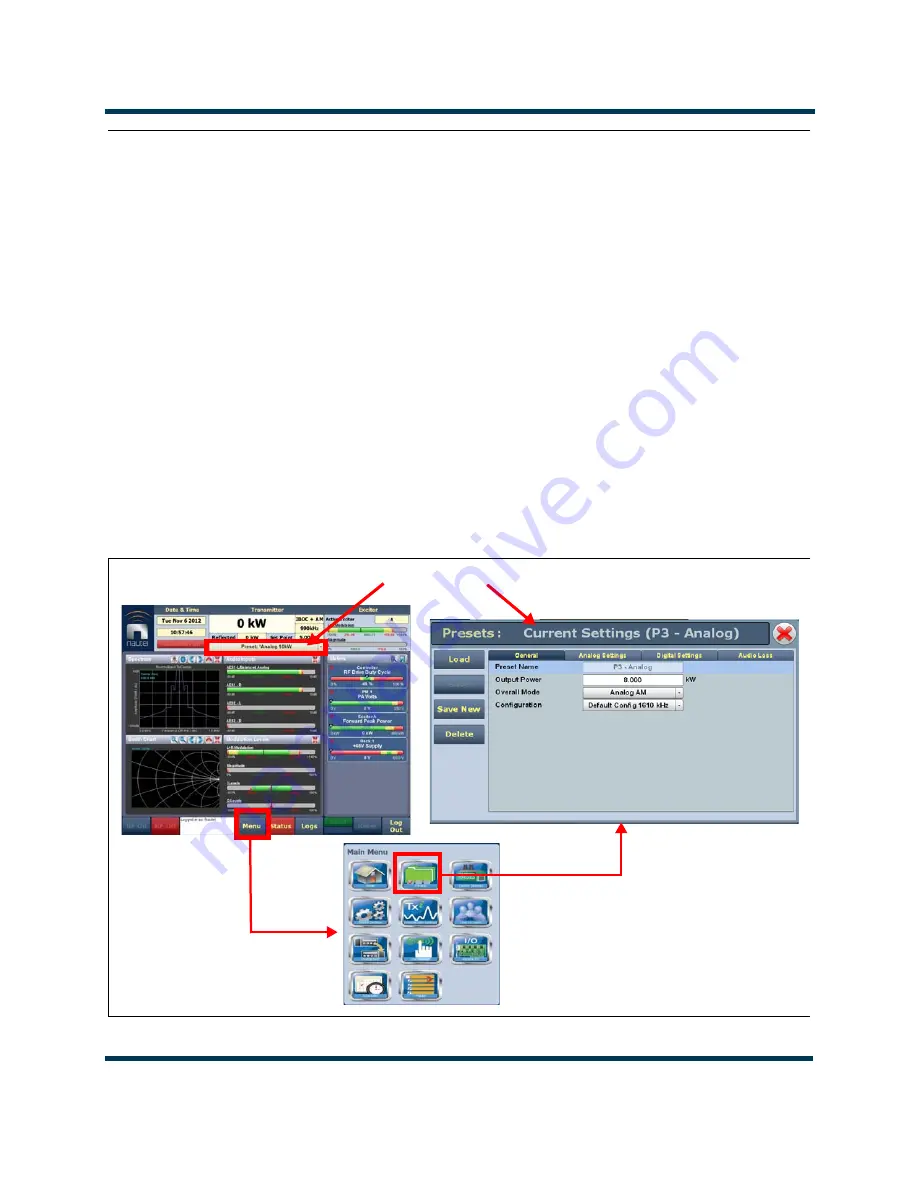 Nautel NX50 Скачать руководство пользователя страница 67