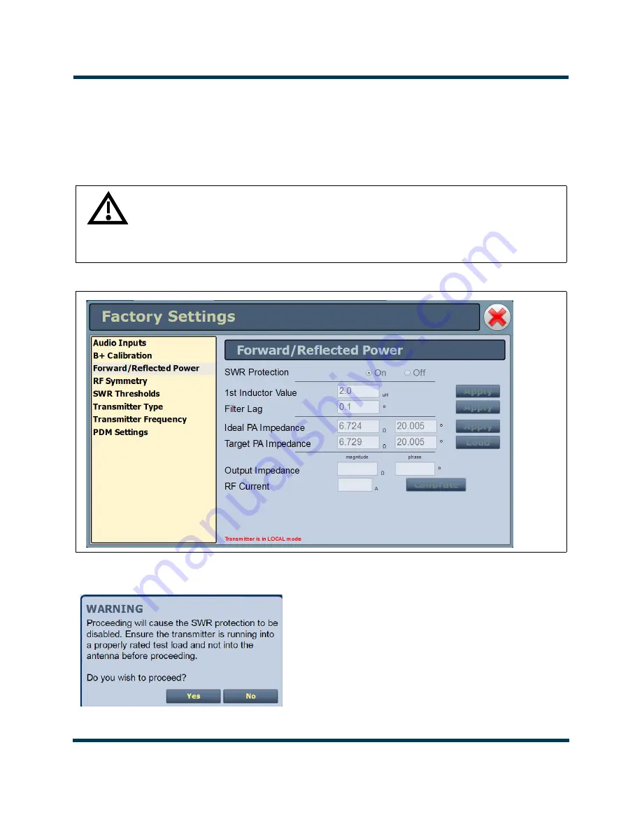 Nautel NX50 Operation And Maintenance Manual Download Page 132