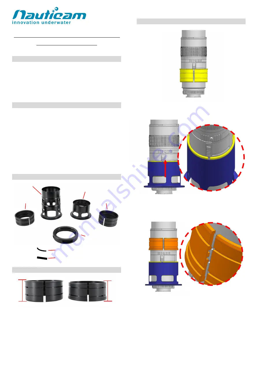 Nauticam 16324 Скачать руководство пользователя страница 1