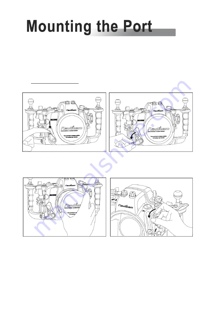 Nauticam NA-7DMKII Instruction Manual Download Page 19