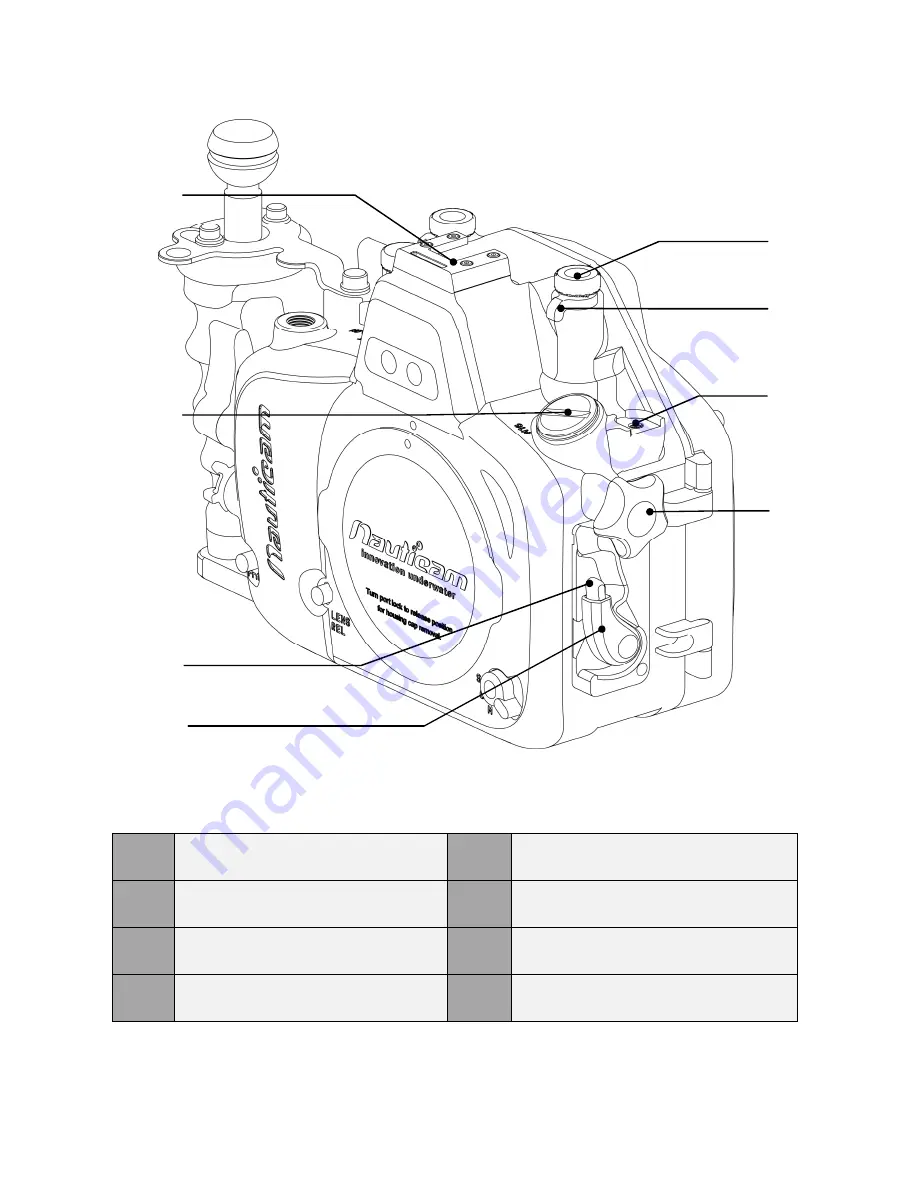 Nauticam NA-XT1 Instruction Manual Download Page 9