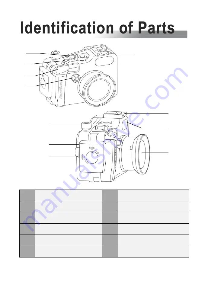 Nauticam NA-XZ1 Instruction Manual Download Page 8