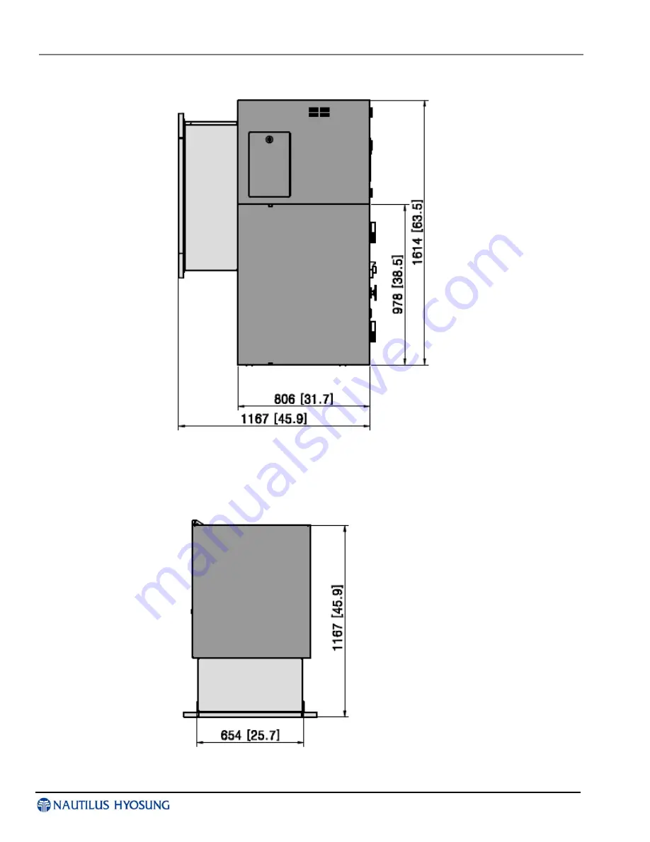 Nautilus Hyosung MONiMAX7800T Installation Manual Download Page 16