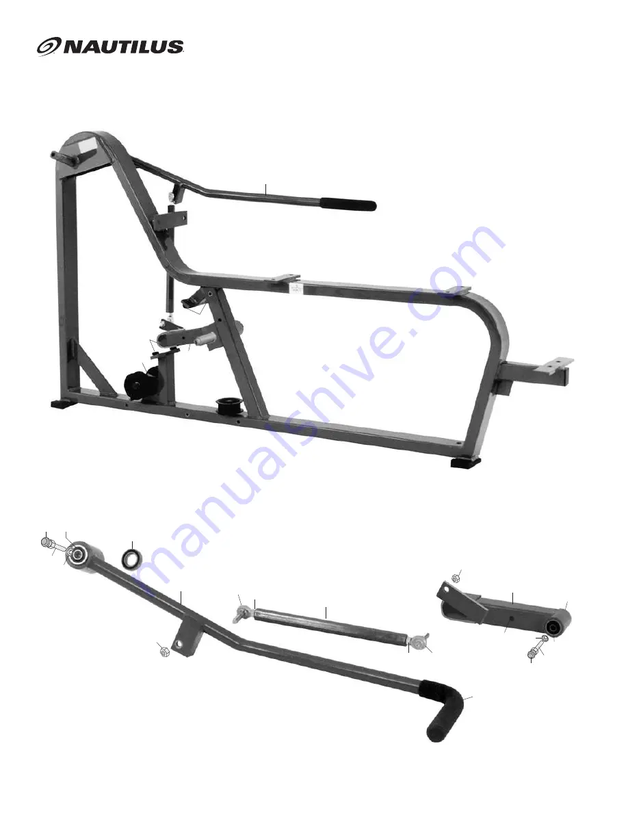 Nautilus 2ST BENCH PRESS Скачать руководство пользователя страница 4