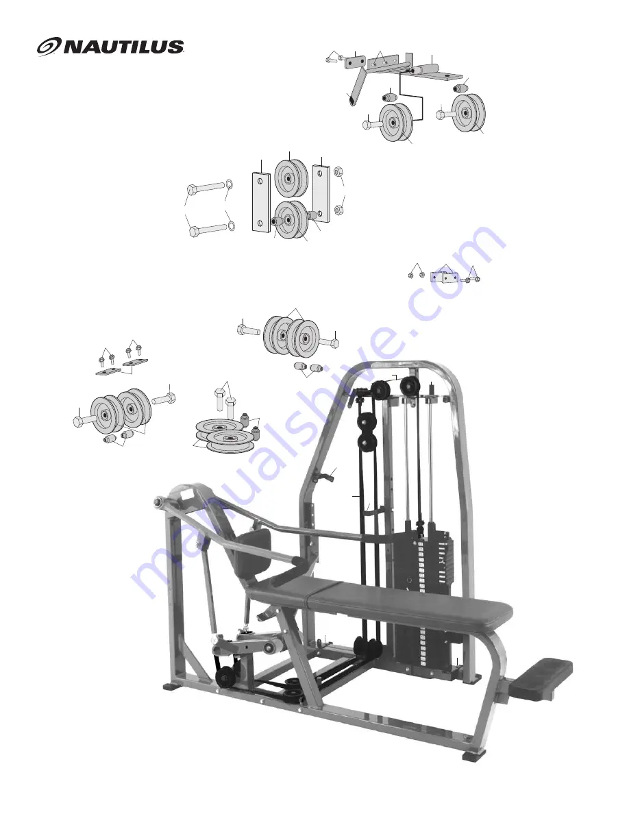 Nautilus 2ST BENCH PRESS Скачать руководство пользователя страница 5