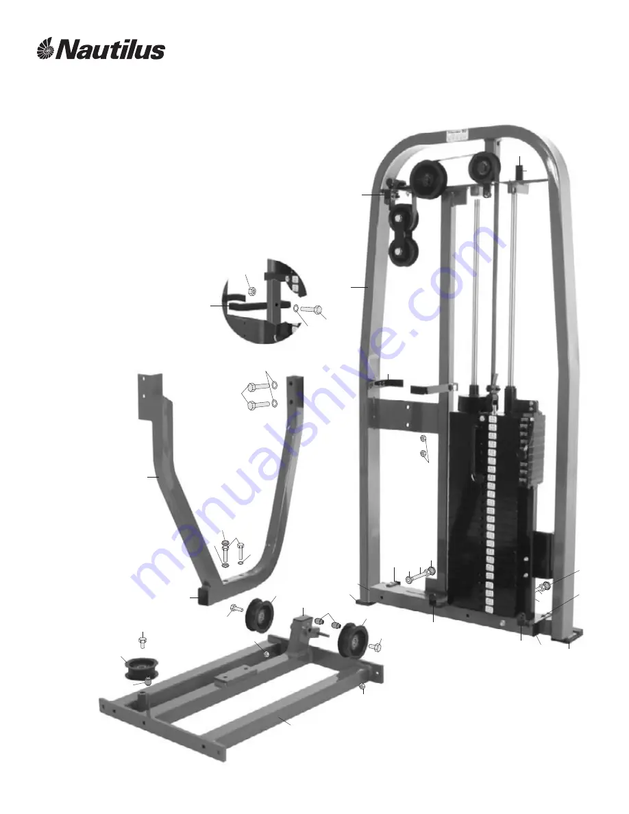 Nautilus 2ST INCLINE PRESS Owner'S Manual Download Page 3