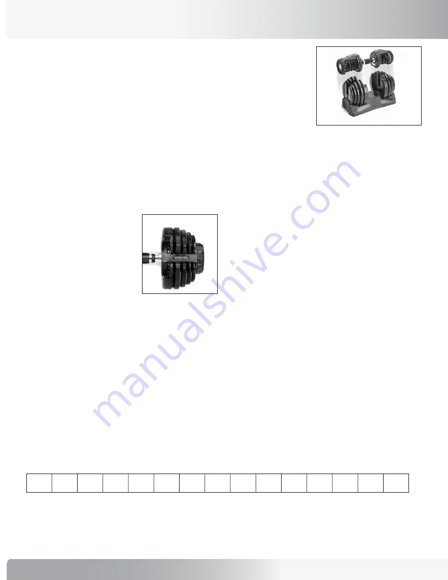 Nautilus Be Strong SelectTech 552 Скачать руководство пользователя страница 6