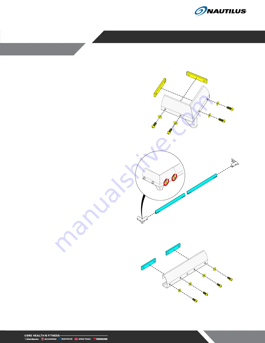 Nautilus CORE HEALTH & FITNESS HDP6D Owner'S Manual Download Page 14