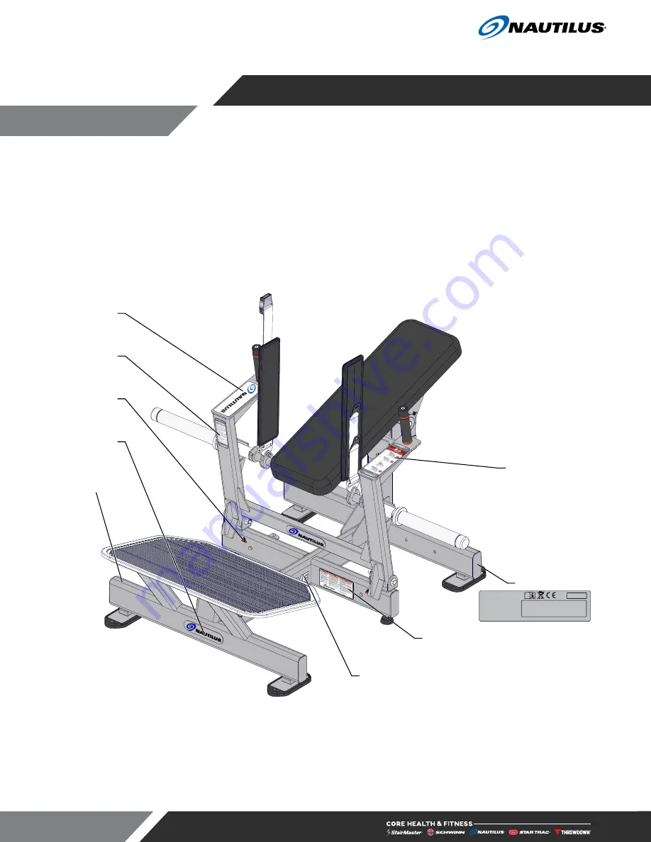 Nautilus Glute Drive Скачать руководство пользователя страница 5