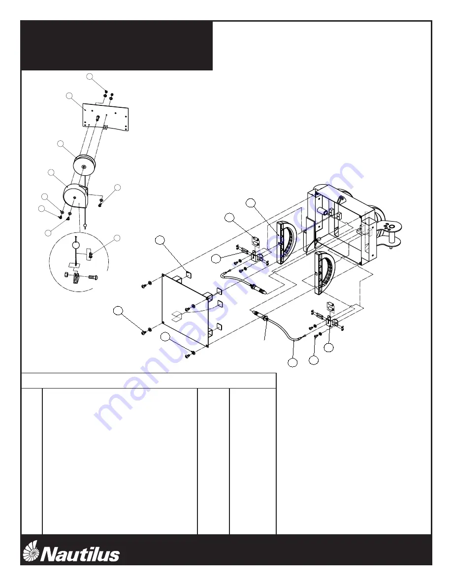 Nautilus NS-700 Assembly Instruction Manual Download Page 24