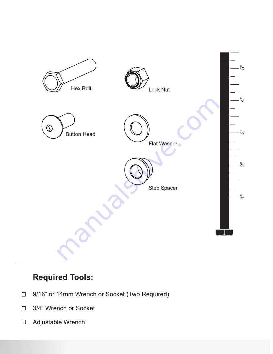 Nautilus NS 75X Assembly Manual Download Page 7