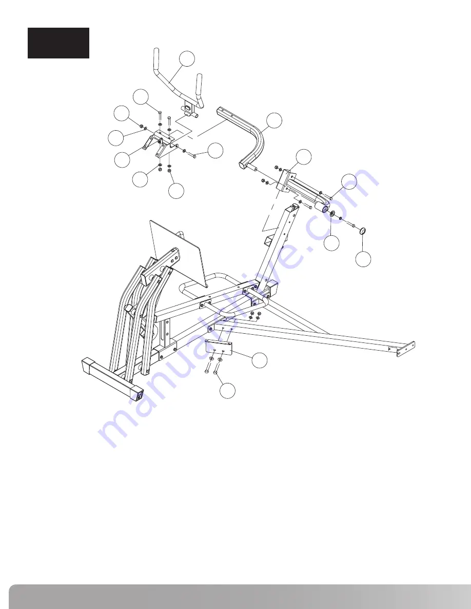 Nautilus NS 75X Assembly Manual Download Page 12