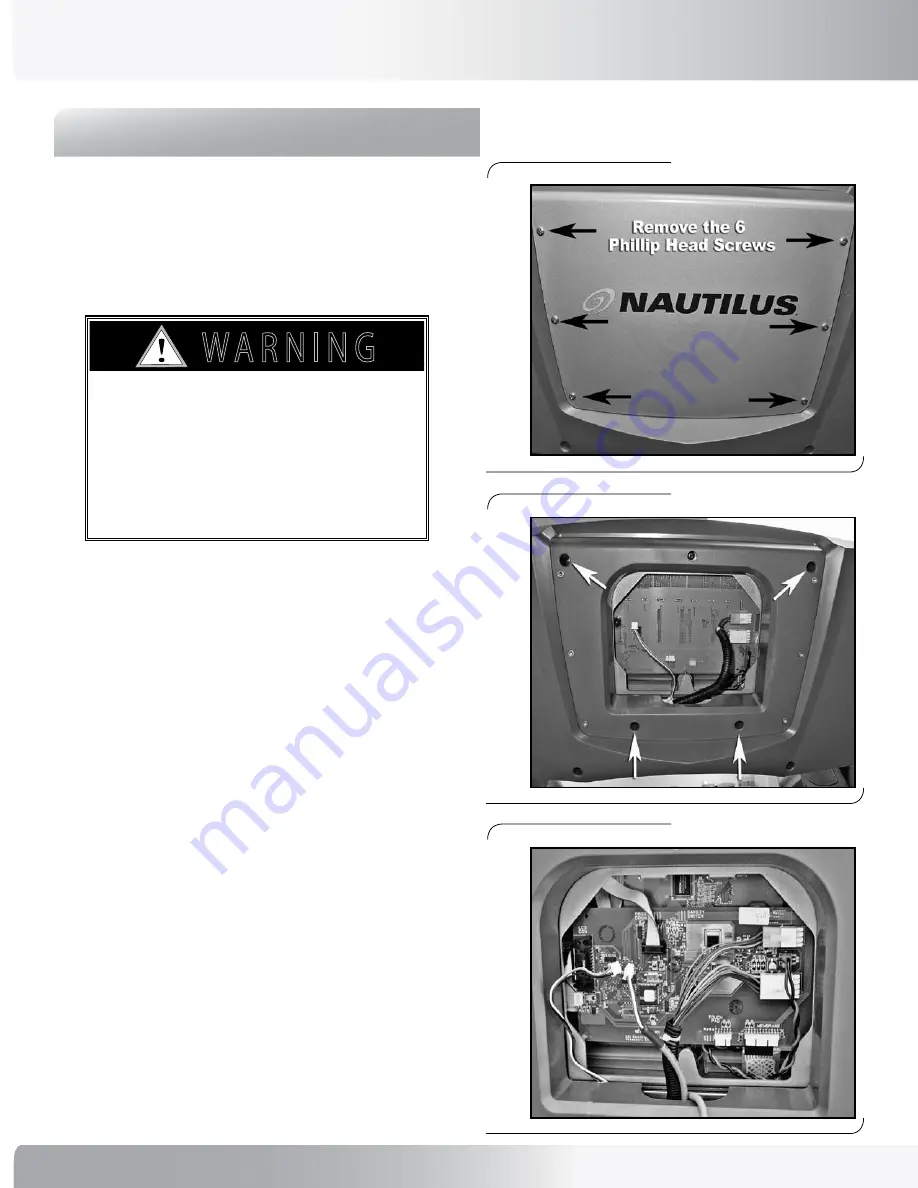 Nautilus Sport Series T514 Service Manual Download Page 24