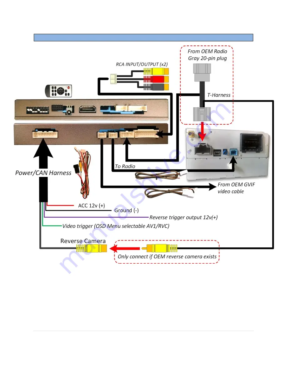 Nav TV GM-GVIF Install Manual Download Page 4