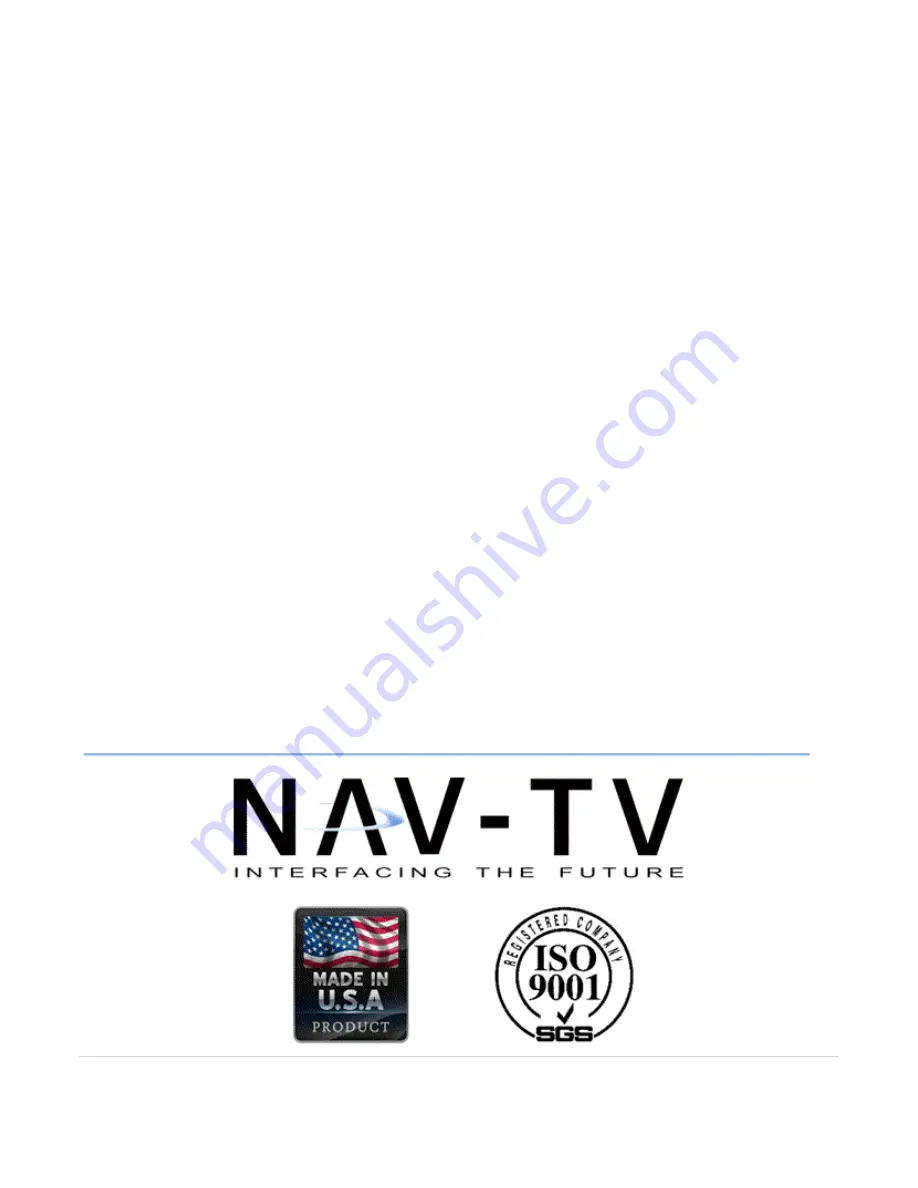 Nav TV NTV-KIT899 Installation Manual Download Page 6