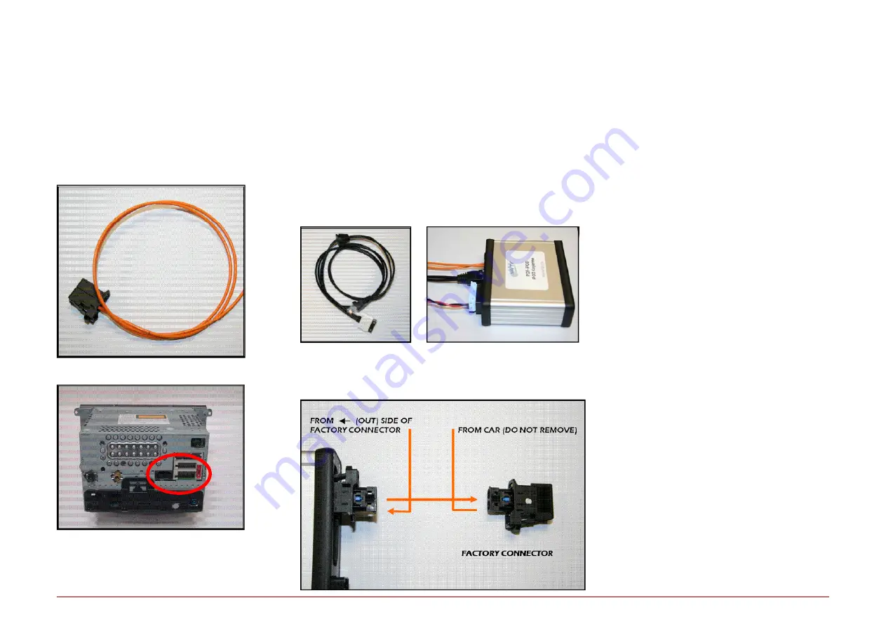 Nav TV POR-iPOD Quick Manual Download Page 2