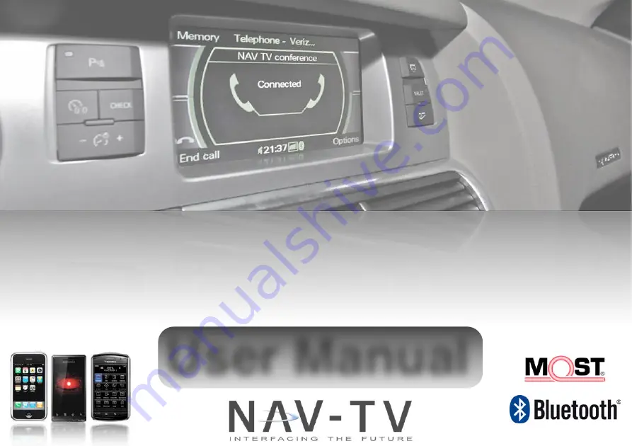 Nav TV Tooki Audi Скачать руководство пользователя страница 1