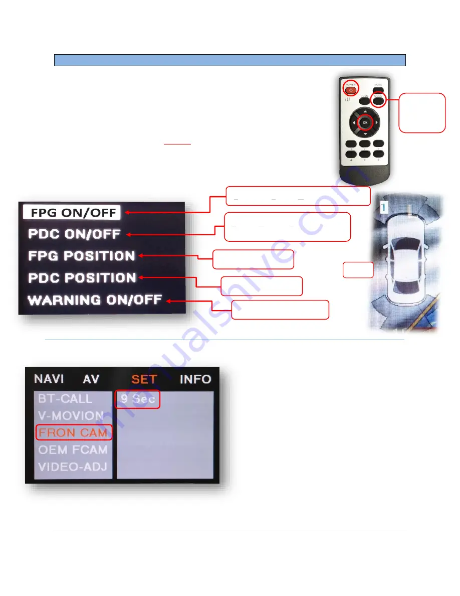 Nav TV W205-N RVC Install Manual Download Page 8