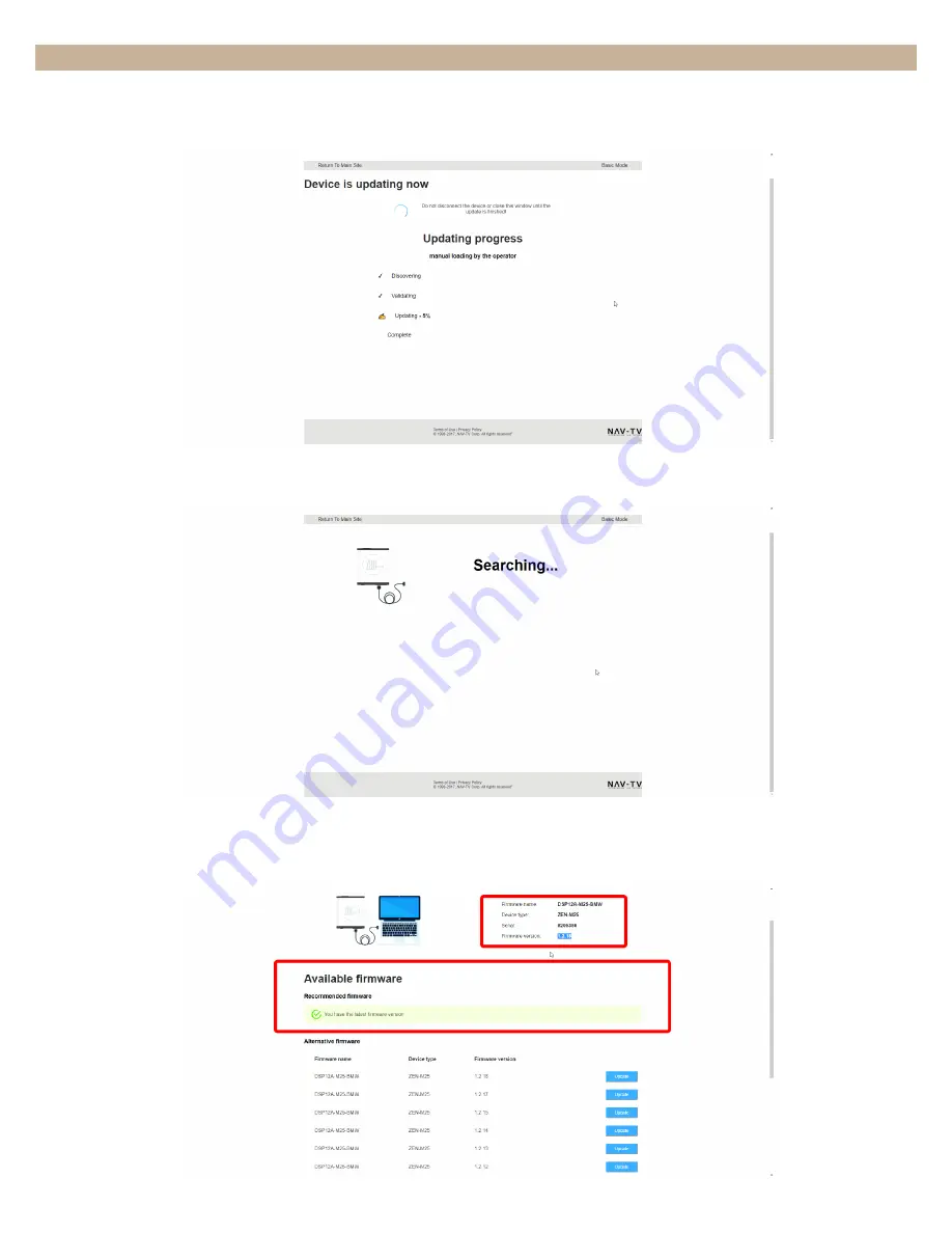 Nav TV ZEN-25 Manual Download Page 13