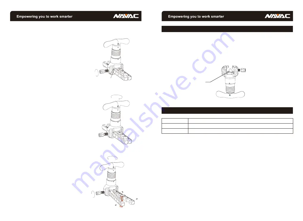 NAVAC NTF67D User Manual Download Page 4