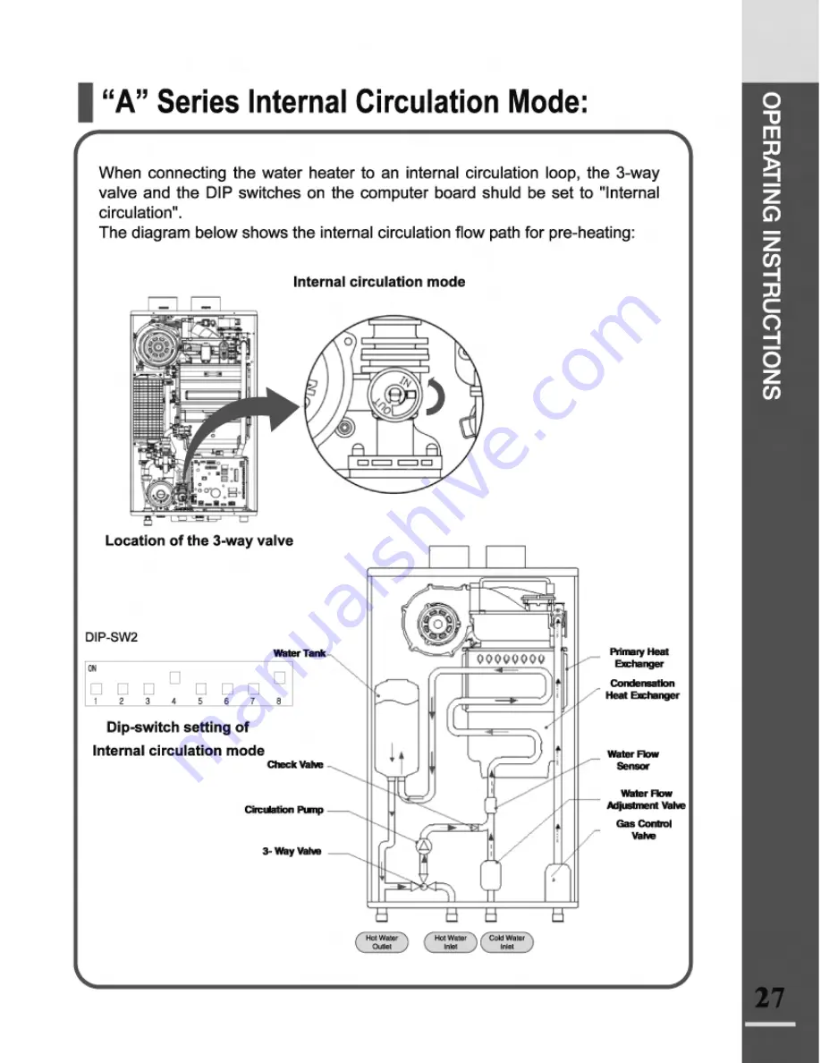 Navien NP-180A Owner'S Operation Manual Download Page 27