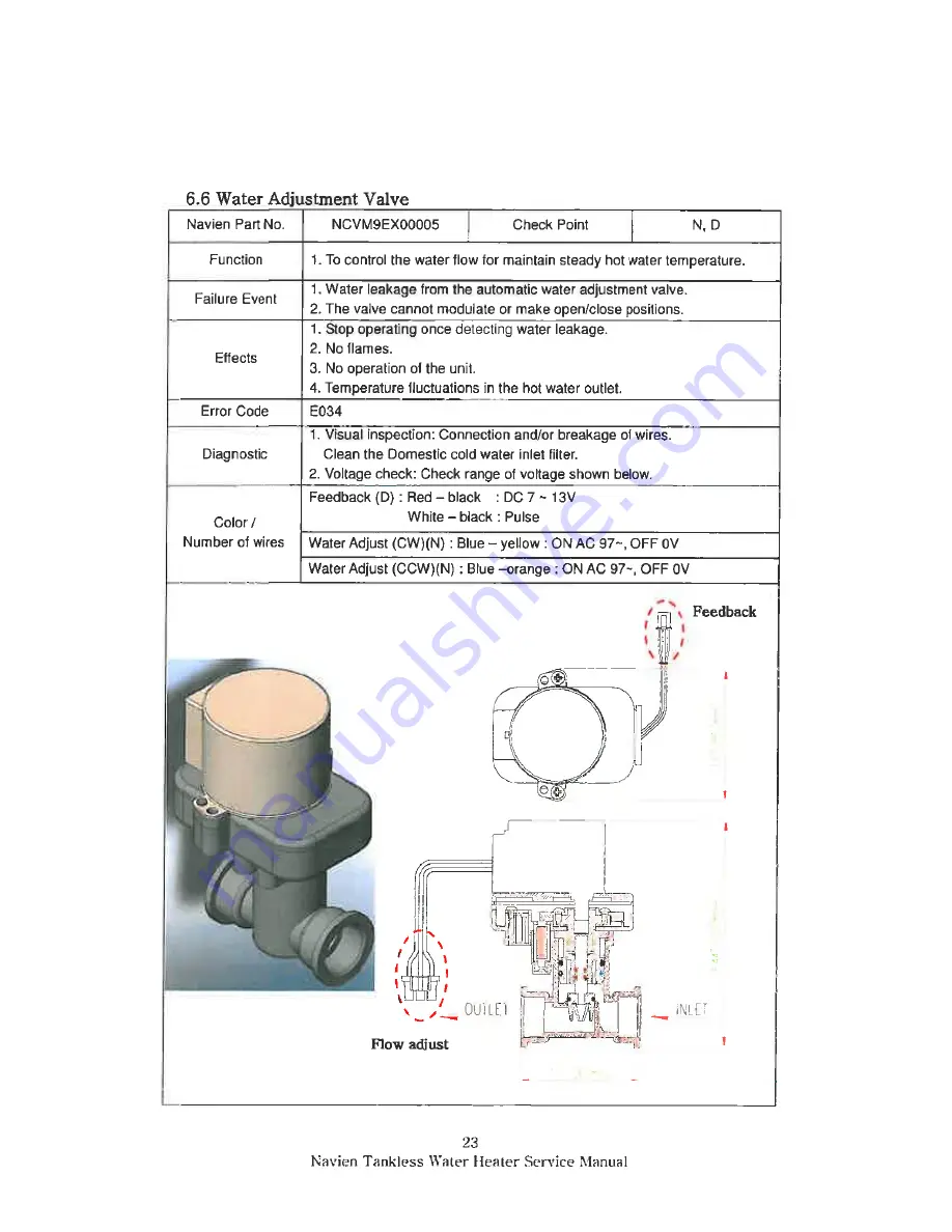 Navien NR Series Скачать руководство пользователя страница 23