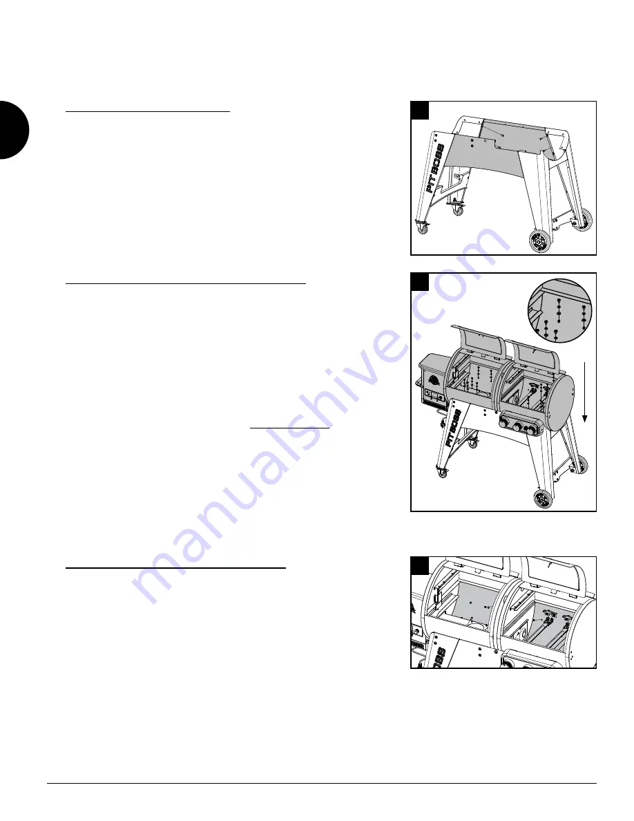 Navigator Pit Boss PB1230G Assembly Manual Download Page 16