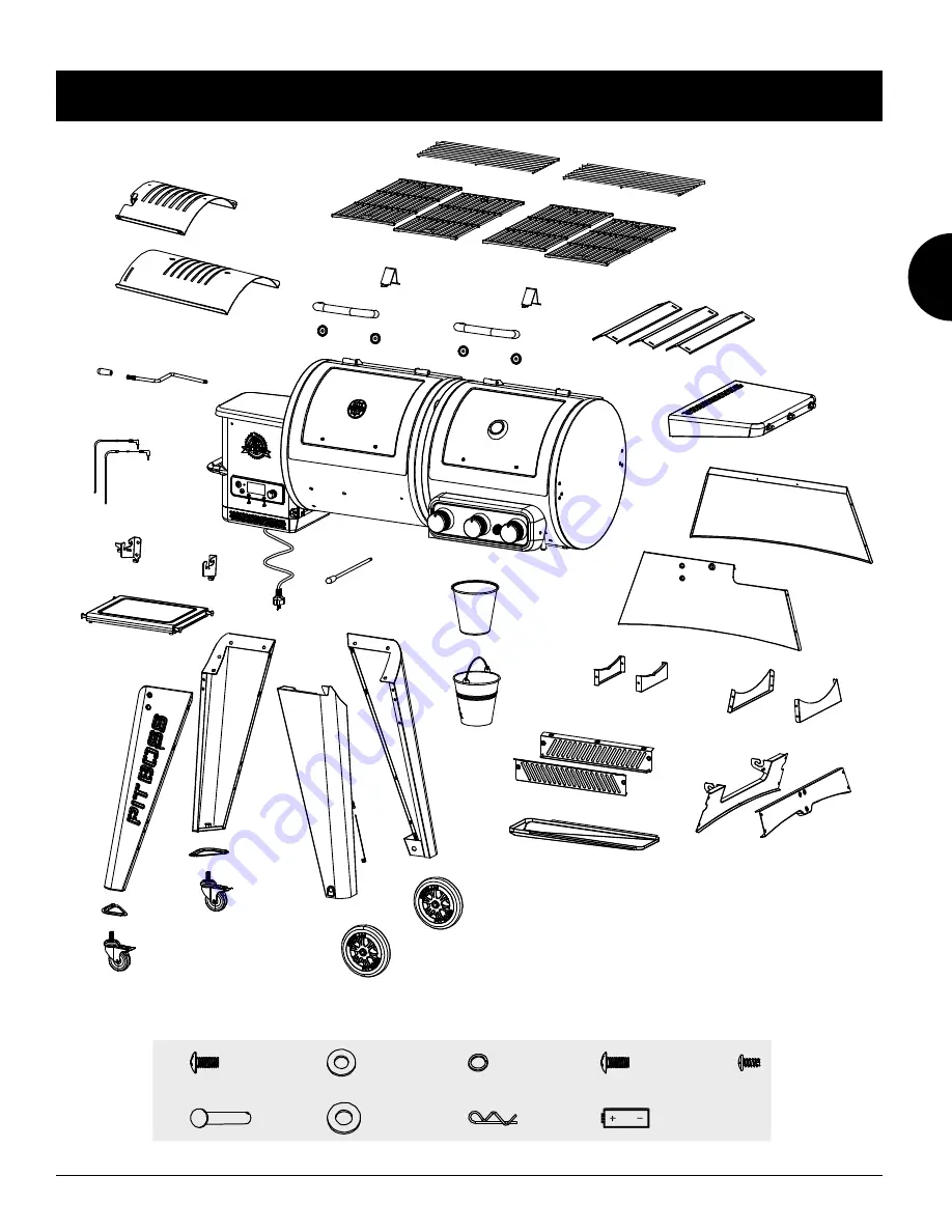 Navigator Pit Boss PB1230G Assembly Manual Download Page 23