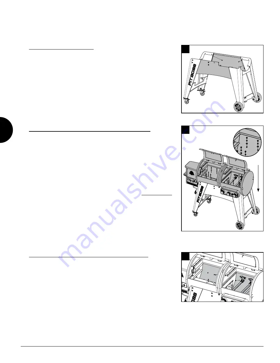 Navigator Pit Boss PB1230G Assembly Manual Download Page 44