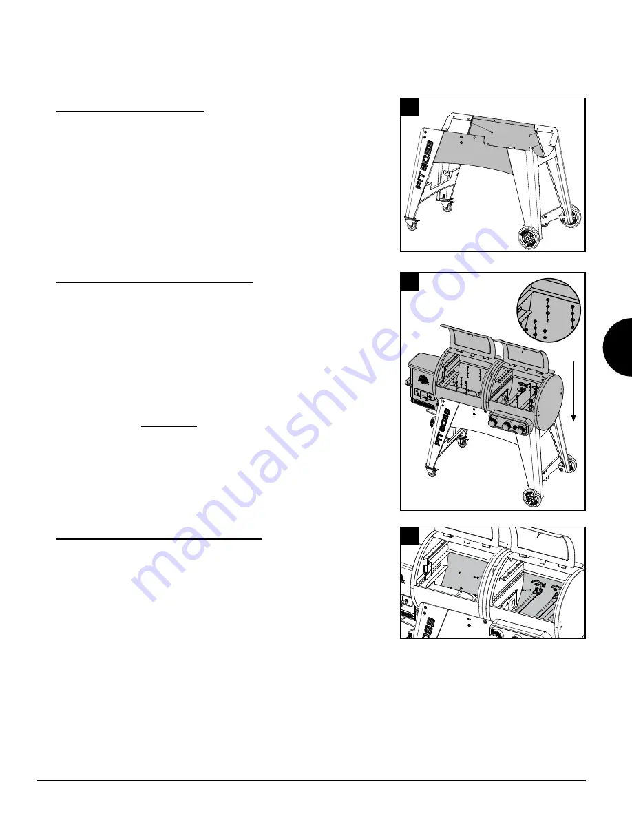 Navigator Pit Boss PB1230G Assembly Manual Download Page 53