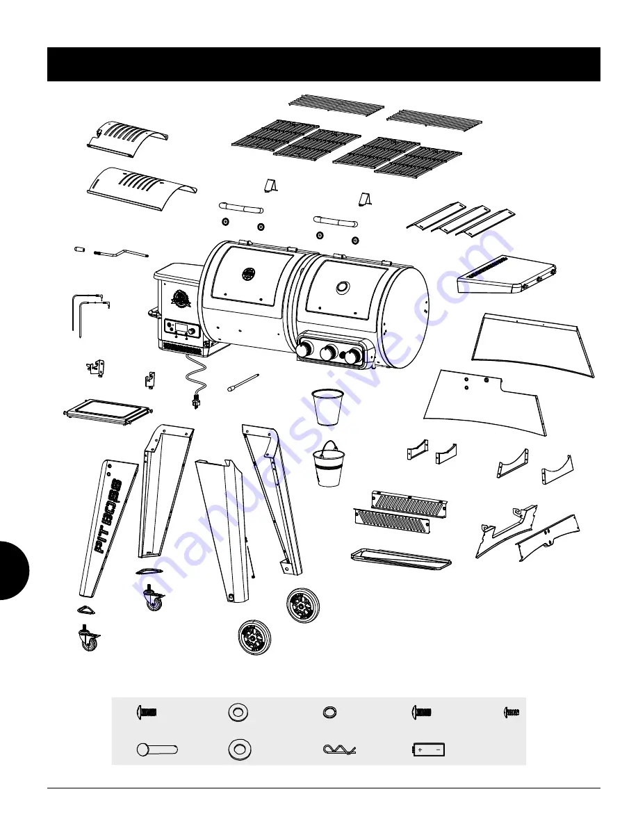 Navigator Pit Boss PB1230G Assembly Manual Download Page 86