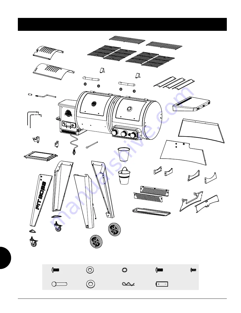 Navigator Pit Boss PB1230G Assembly Manual Download Page 104