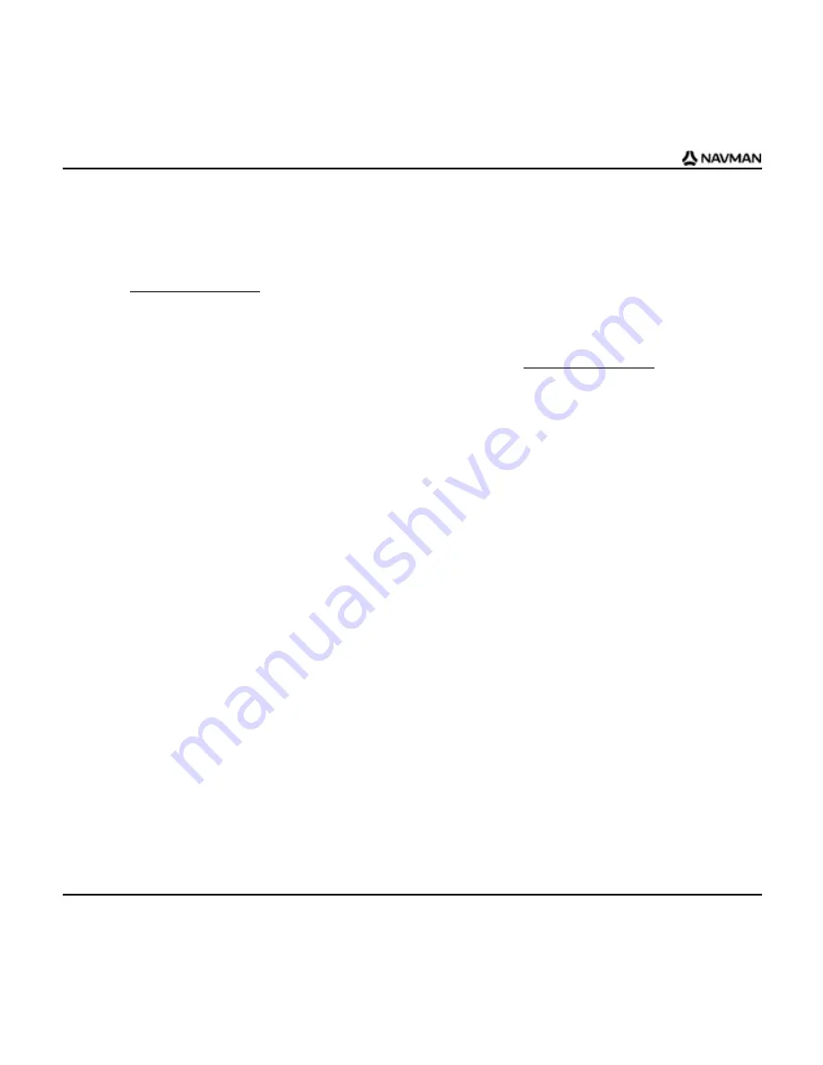 Navman B2-Series User Manual Download Page 40