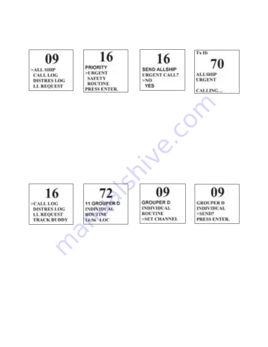 Navman VHF 7000 Owner'S Manual Download Page 30