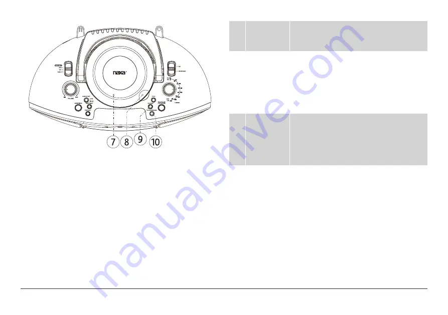 Naxa NDL-256 Instruction Manual Download Page 48