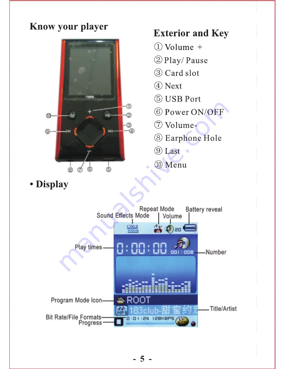 Naxa NMV-173NX User Manual Download Page 6