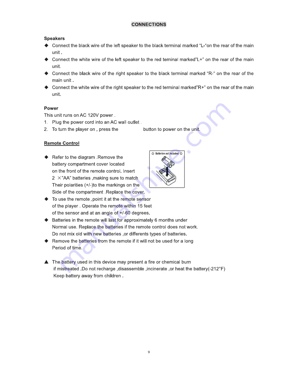 Naxa NSM-437 Instruction Manual Download Page 10