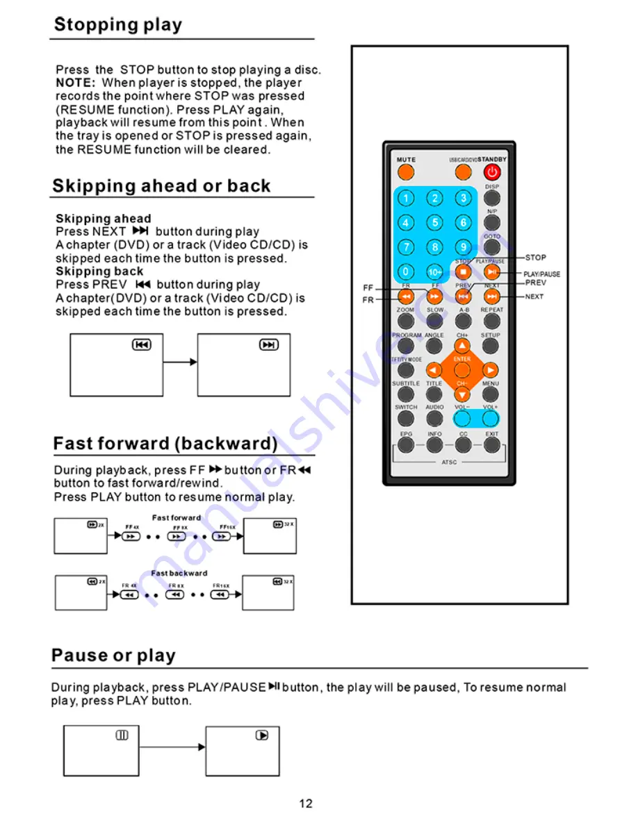 Naxa NTD-1050 Instruction Manual Download Page 13