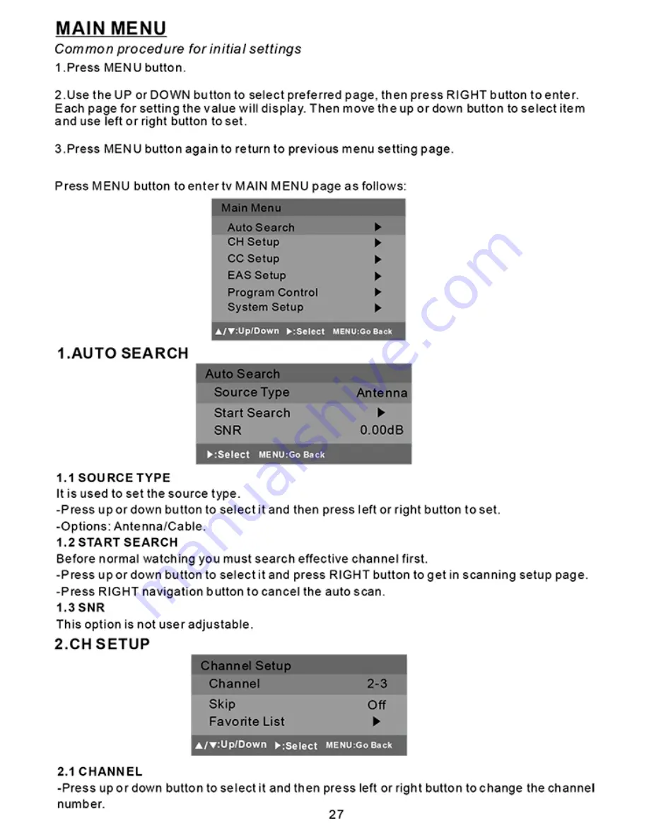 Naxa NTD-1050 Instruction Manual Download Page 28