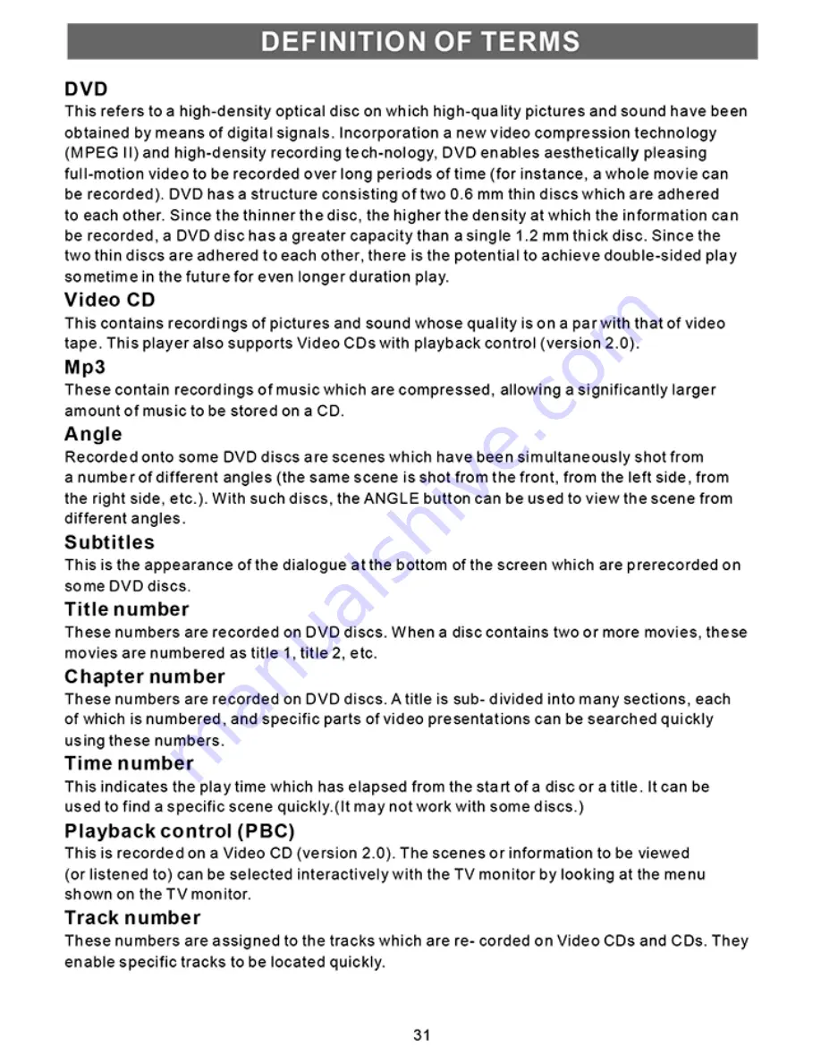 Naxa NTD-1050 Instruction Manual Download Page 32