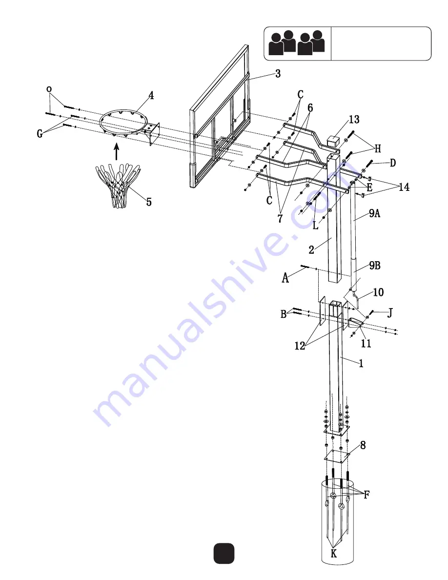 NBA UGO-20433WM Instruction Manual Download Page 18