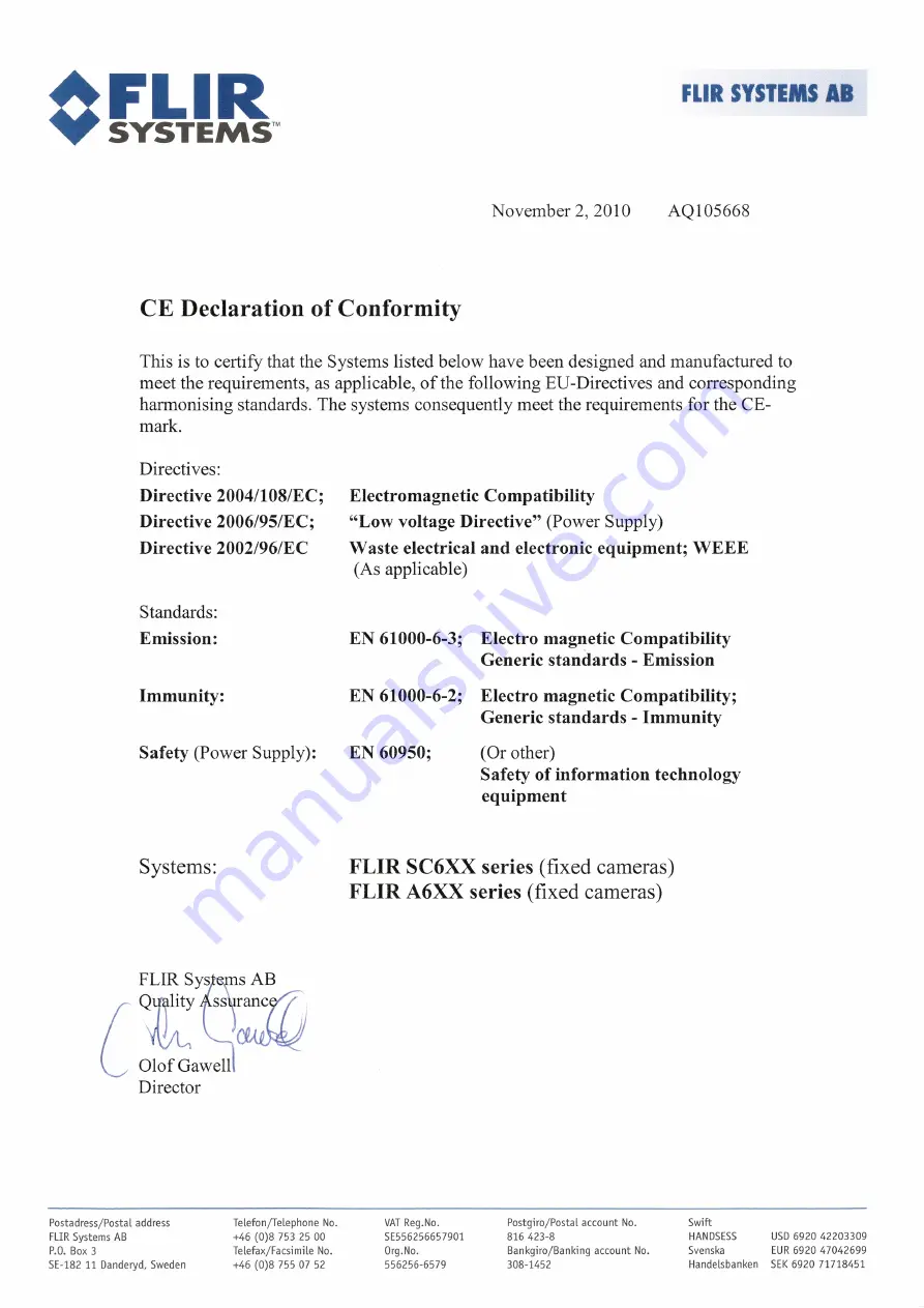 NBN FLIR A355sc User Manual Download Page 82