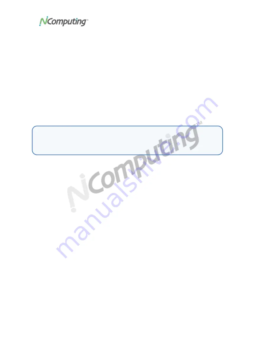 NComputing VIRTUAL DESKTOP KIT U170 User Manual Download Page 4