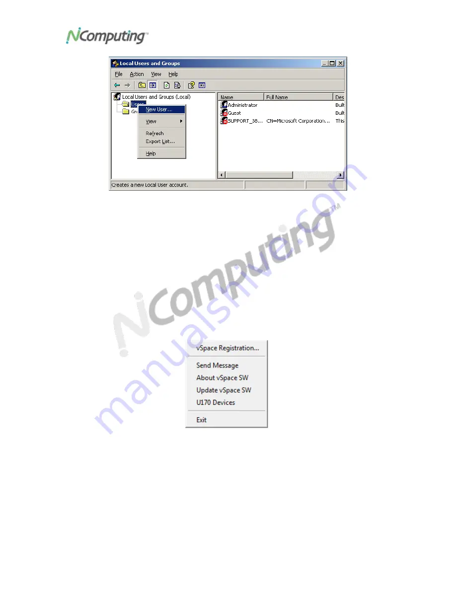 NComputing VIRTUAL DESKTOP KIT U170 User Manual Download Page 15