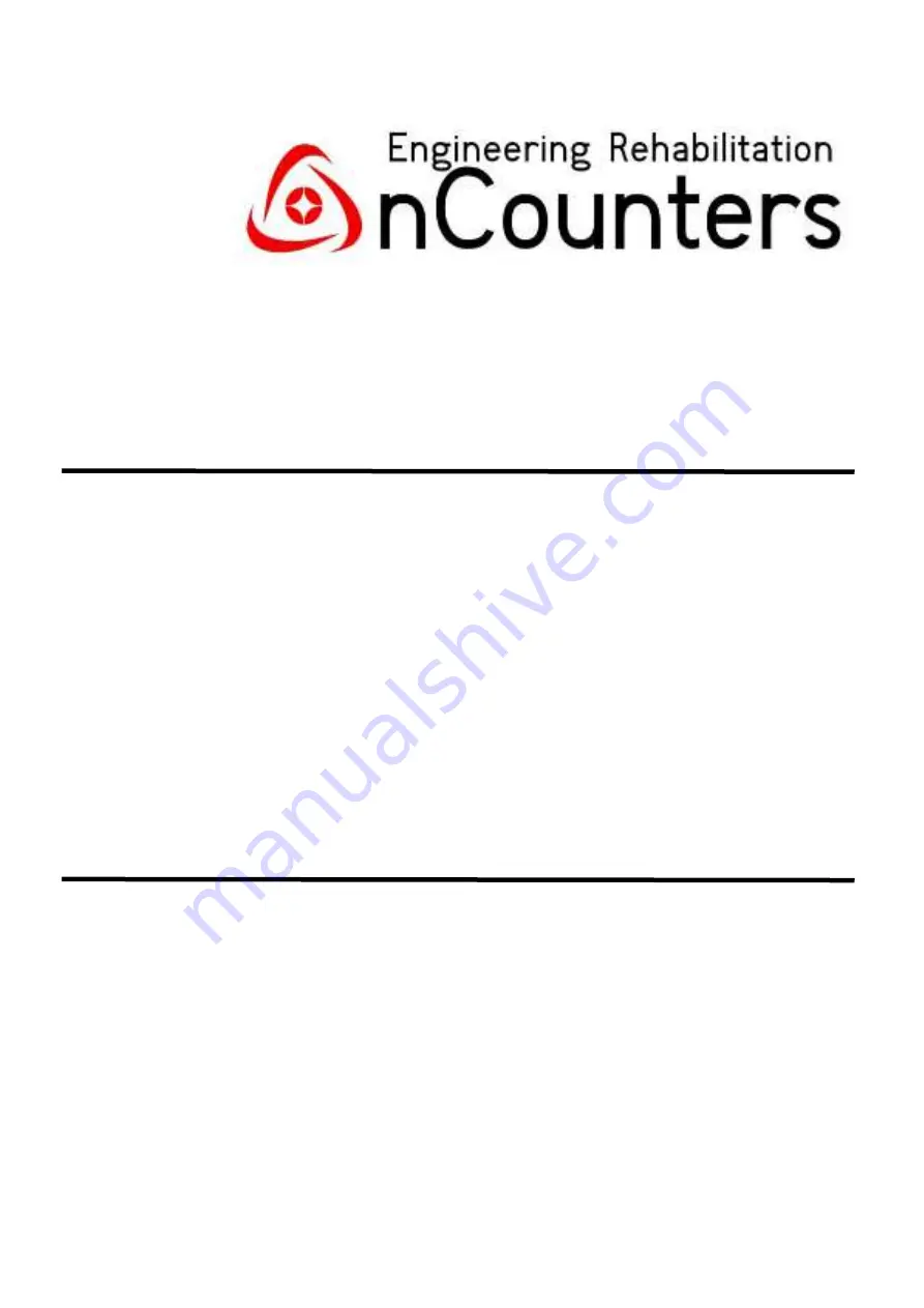 nCounters Essential Angle Sensor Unit Operation Manual Download Page 1