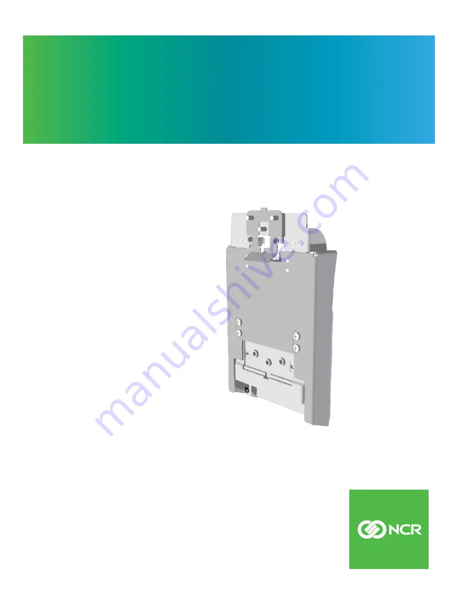 NCR 7703-K390 Kit Instructions Download Page 1