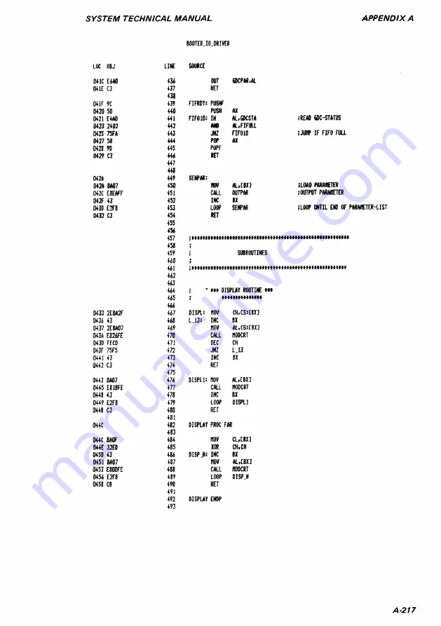 NCR Decision Mate V Hardware System Technical Manual Download Page 303