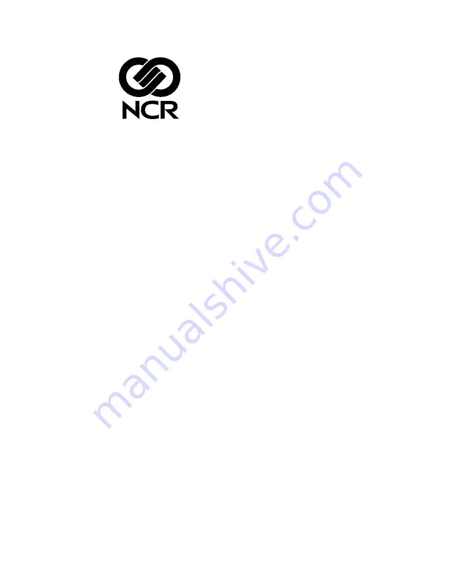 NCR RealScan 7802 User Manual Download Page 1